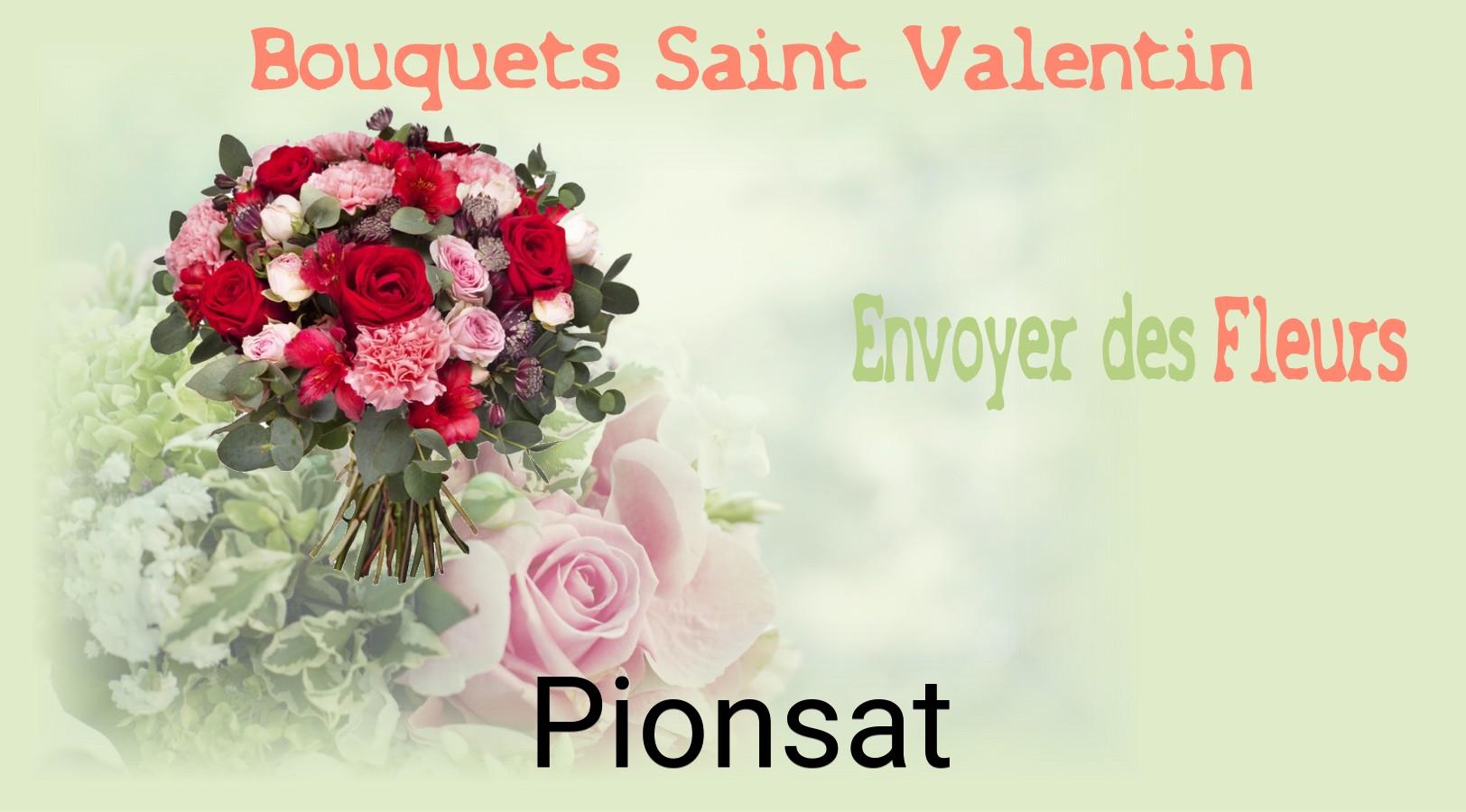 Roses de Saint-Valentin livrées à Pionsat